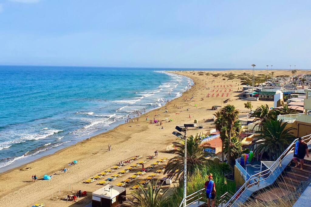 Tamaran 102 - Los Campos - Lux Garden Apt Near Dunes, Quiet-Central-Renovated San Bartolomé Εξωτερικό φωτογραφία